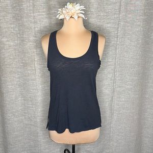 Madewell Black Cotton Tank Top szXS
